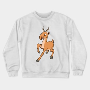 Kawaii Saiga antelope Crewneck Sweatshirt